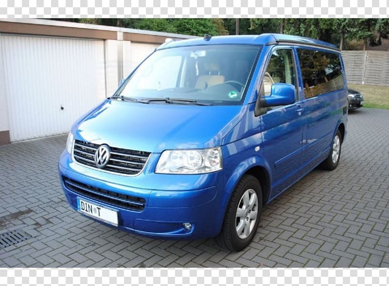 Volkswagen Transporter T5 Minivan Compact car, car transparent ...