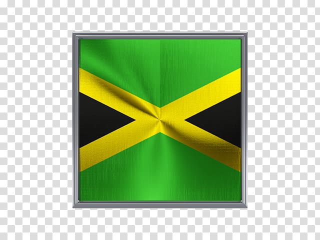 Jamaica , metal square transparent background PNG clipart