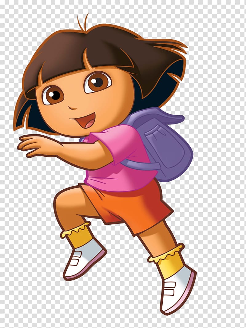 Dora The Explorer , Dora the Explorer Animated cartoon , Cartoon character transparent background PNG clipart