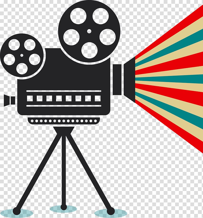 video camera , graphic film Cinema Movie projector, camera transparent background PNG clipart