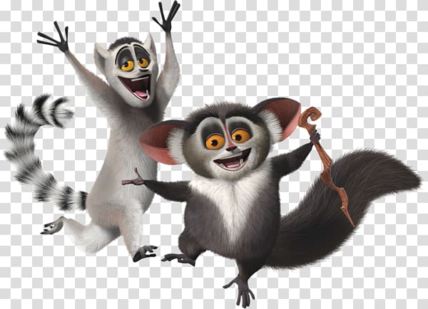 Uncle King Julien XII Mort Skipper Madagascar, others transparent background PNG clipart