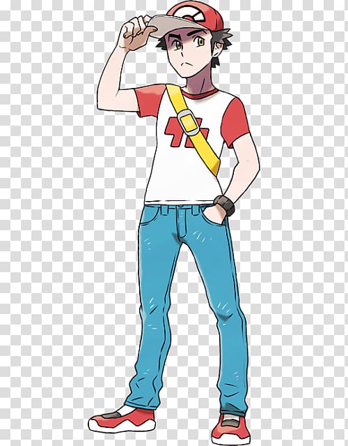 Pokémon Red and Blue Pokémon Sun and Moon Pokémon FireRed and LeafGreen Ash Ketchum, Pokemon trainer transparent background PNG clipart