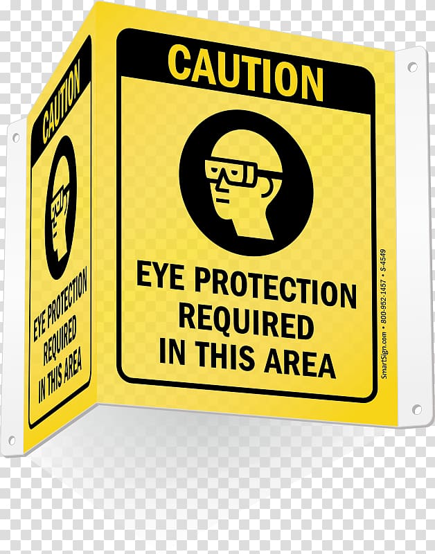 Sign Eye protection Symbol Personal protective equipment, symbol transparent background PNG clipart