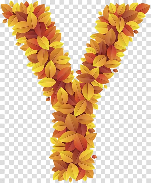 Lettering English alphabet Flower, flower transparent background PNG clipart