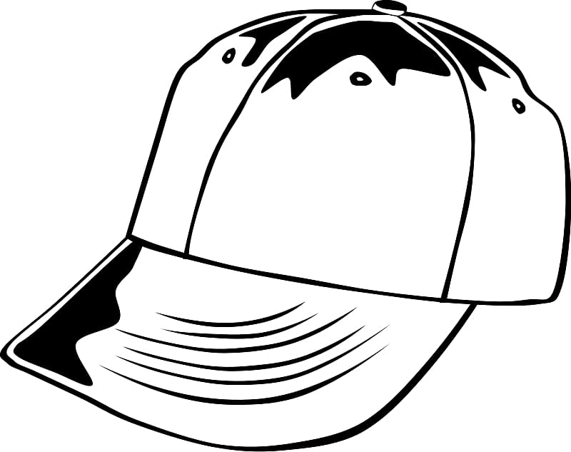 Baseball cap Hat White , Golf Ball transparent background PNG clipart