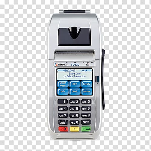 EMV First Data PIN pad Debit card Merchant services, credit card transparent background PNG clipart