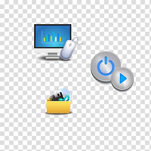 Computer network Icon, Blue modern computer network transparent background PNG clipart