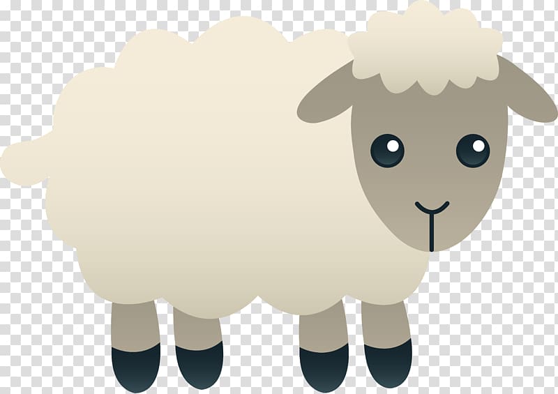 Sheep Lamb and mutton , Cute Sheep transparent background PNG clipart
