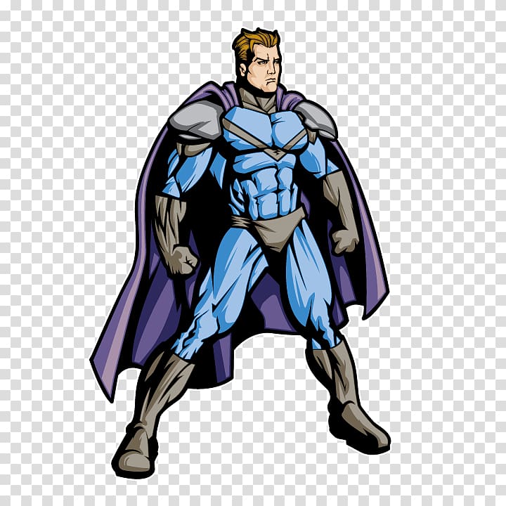 Superhero Fiction Costume Muscle Animated cartoon, superhero building transparent background PNG clipart