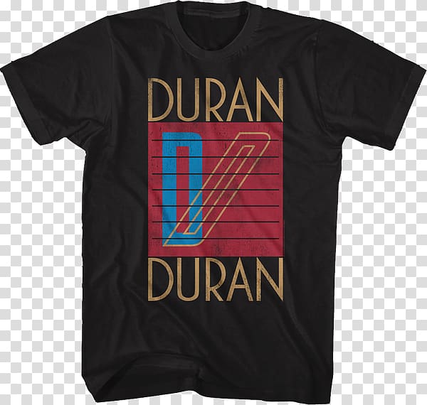 Concert T-shirt Hoodie Duran Duran Seven and the Ragged Tiger, T-shirt transparent background PNG clipart