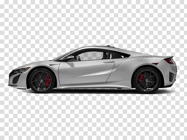 2017 Acura NSX Sports car 2018 Acura NSX Coupe, car transparent background PNG clipart