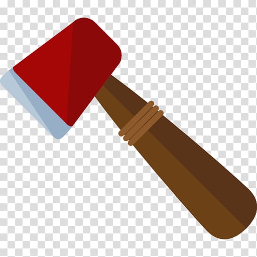 Axe Scalable Graphics Icon, A red ax transparent background PNG clipart