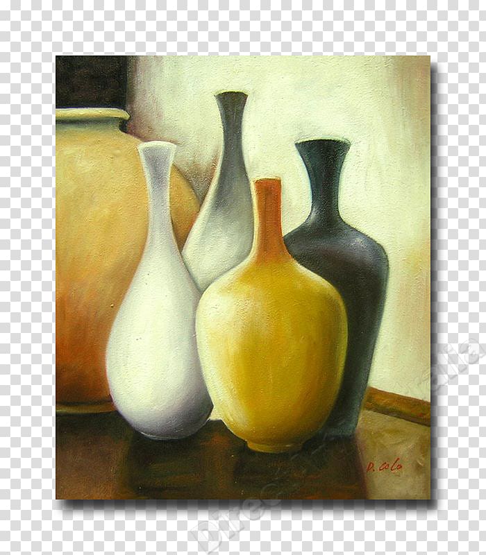 Still Life I Vase Oil painting, vase transparent background PNG clipart
