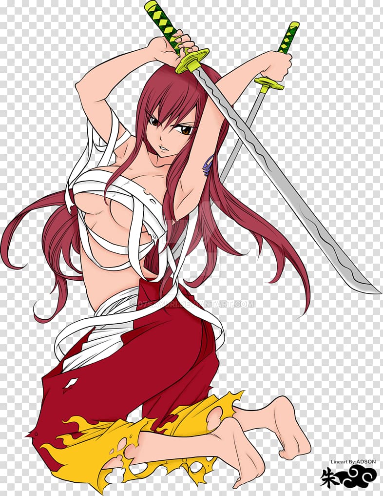 Erza Scarlet Natsu Dragneel Gray Fullbuster Wendy Marvell Fairy Tail, fairy tail transparent background PNG clipart