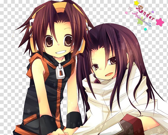 Yoh Asakura Hao Asakura Horohoro Shaman King, Anime transparent background PNG clipart