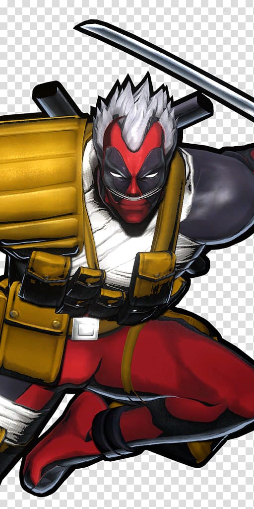 Ultimate Marvel vs. Capcom 3 Marvel vs. Capcom 3: Fate of Two Worlds Deadpool X-23 Taskmaster, alternative personality transparent background PNG clipart