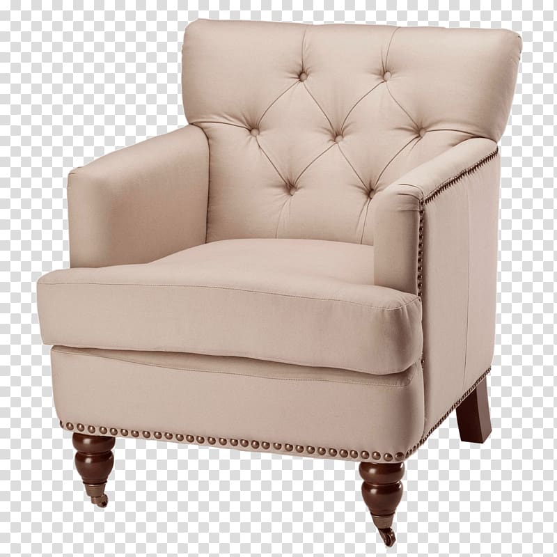 Table Club chair Living room Upholstery, fancy chair transparent background PNG clipart