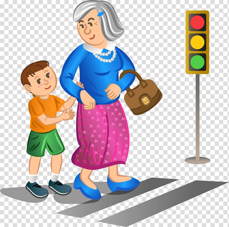 Child Road , Family cartoon transparent background PNG clipart