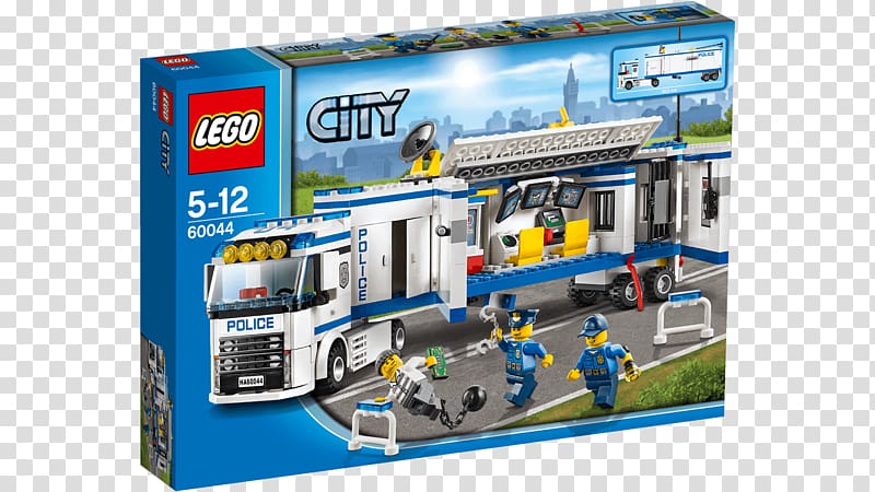 Lego City LEGO 60044 City Mobile Police Unit Toy, Police transparent background PNG clipart