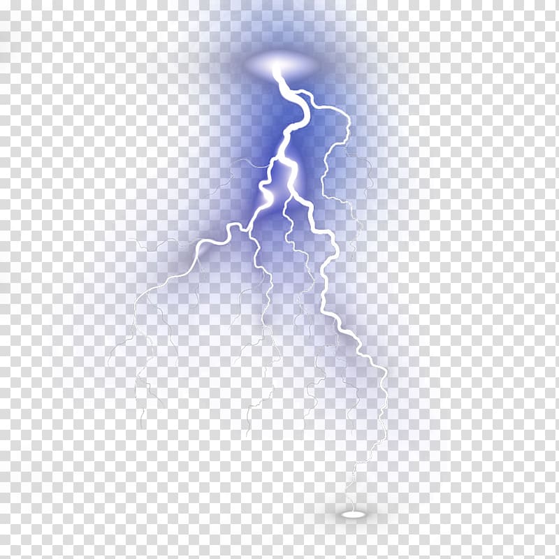 white lightning transparent background PNG clipart