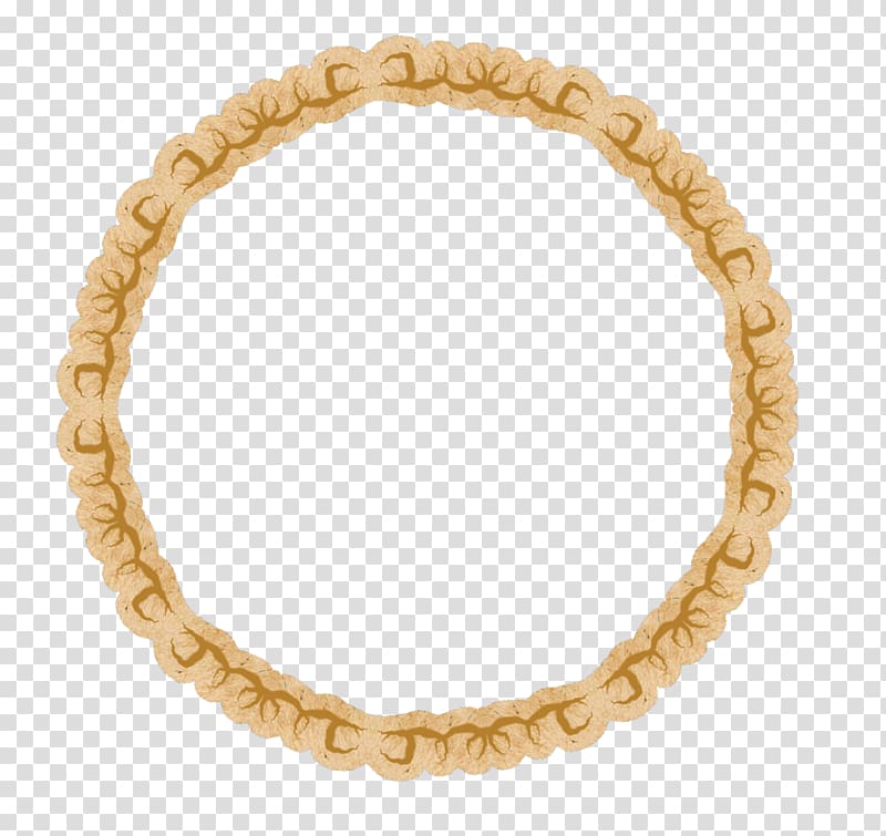 Bracelet Jewellery Necklace Chain Gourmette, gold circle transparent background PNG clipart