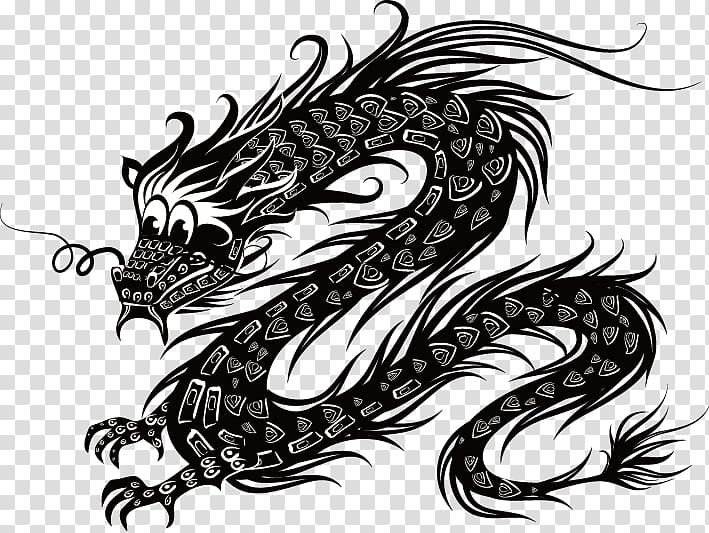 Chinese dragon Illustration, Dragon transparent background PNG clipart ...