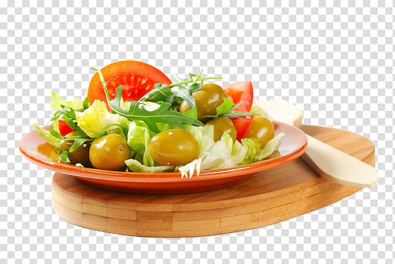 Vegetarian cuisine Salad Vegetable Side dish, Vegetable salad transparent background PNG clipart