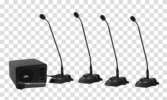 Wireless microphone Wireless conference system Sound Public Address Systems, microphone transparent background PNG clipart