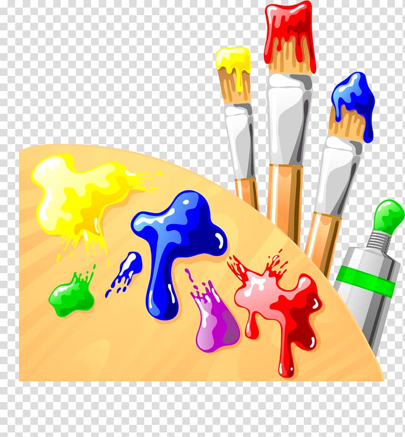 Palette Paintbrush Painting Art PNG, Clipart, Art, Artist, Brush