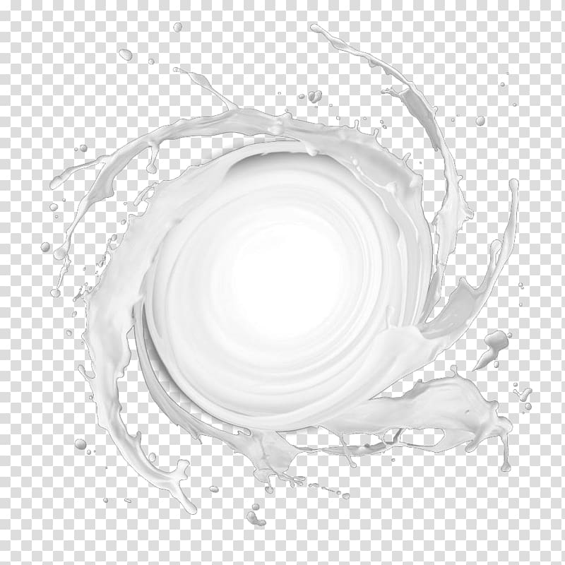 Cows milk , Milk whirlpool transparent background PNG clipart