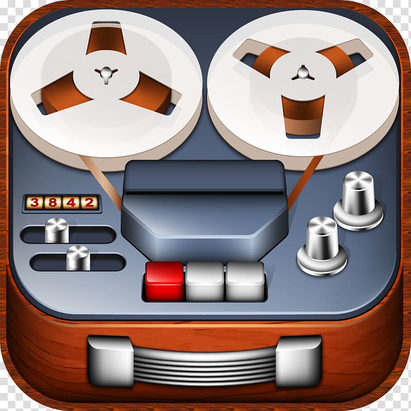 Tape recorder Reel-to-reel audio tape recording Computer Icons, audio cassette transparent background PNG clipart