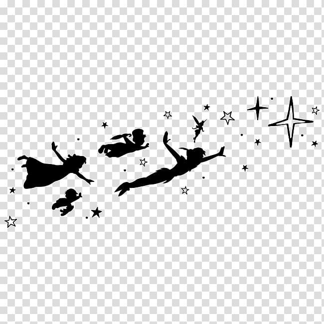 Peter Pan Peter and Wendy Drawing Wall decal, peter pan transparent background PNG clipart