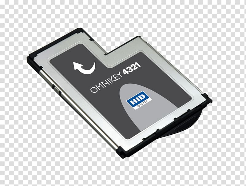 Laptop Card reader HID Global Smart card ExpressCard, Laptop transparent background PNG clipart