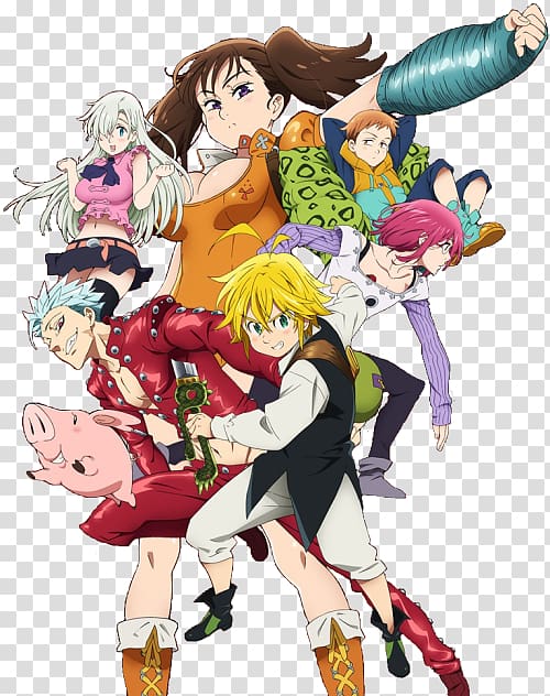 The Seven Deadly Sins Meliodas Manga Anime, nanatsu no taizai transparent  background PNG clipart