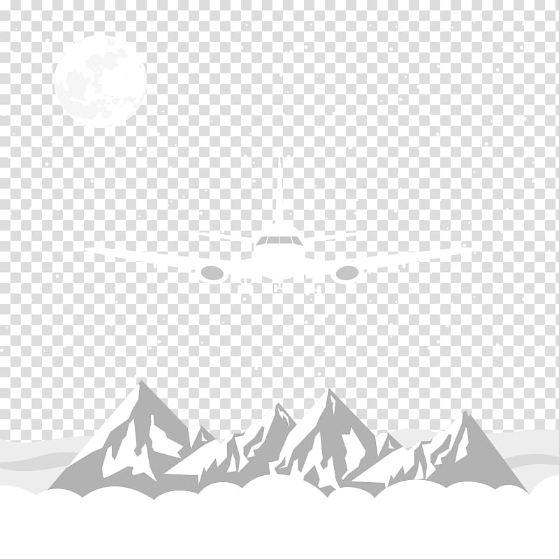 Airplane Illustration, Aircraft material transparent background PNG clipart