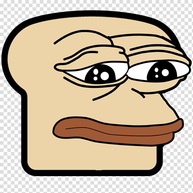 Pepe the Frog Internet meme 9GAG Reddit, toast transparent background ...