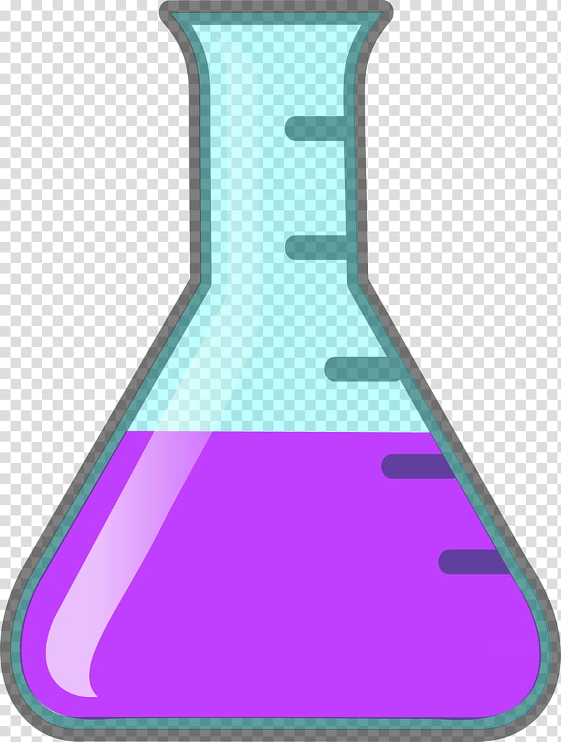 Laboratory Flasks Chemistry Science Erlenmeyer flask, science transparent background PNG clipart