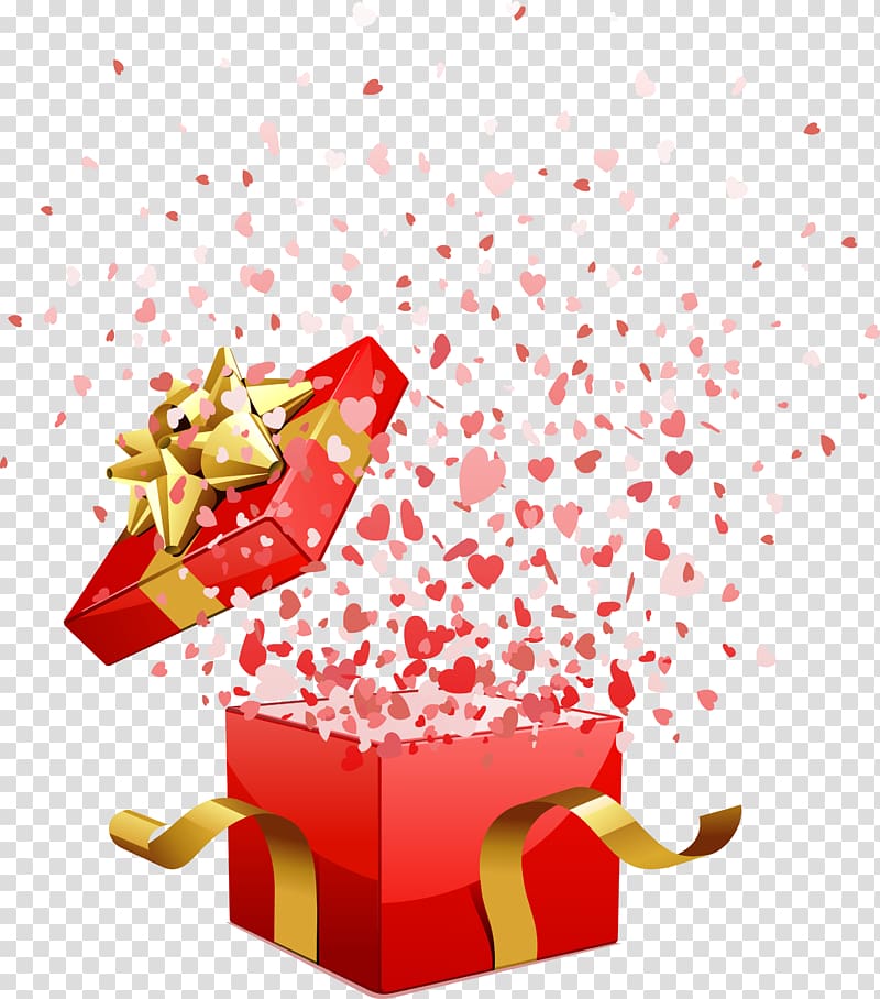 Christmas gift Valentine\'s Day , giftbox transparent background PNG clipart