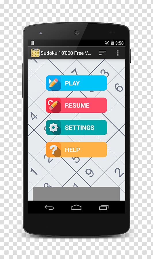 Feature phone Smartphone Sudoku 10\'000 Plus Mobile Phones, smartphone transparent background PNG clipart