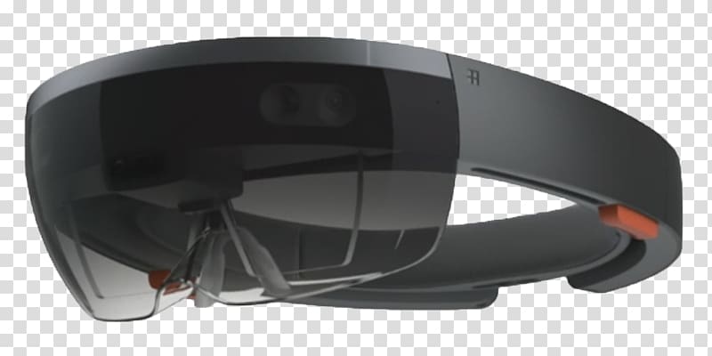 round black virtual reality headset, Build Microsoft HoloLens Windows 10 Windows Mixed Reality, microsoft transparent background PNG clipart