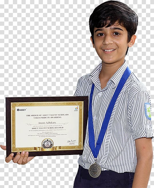 ASSET Talent Search Student Scholarship Test Academic certificate, indian boy transparent background PNG clipart