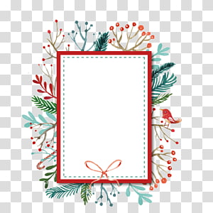 White And Red Border Christmas Card Greeting Card Copywriter White Background Red Border Pattern Transparent Background Png Clipart Hiclipart