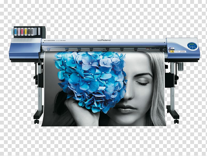 Printing press Wide-format printer Roland DG Roland Corporation, printer transparent background PNG clipart