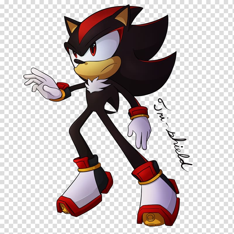 Shadow the Hedgehog Drawing Fan art , shadow projection transparent background PNG clipart