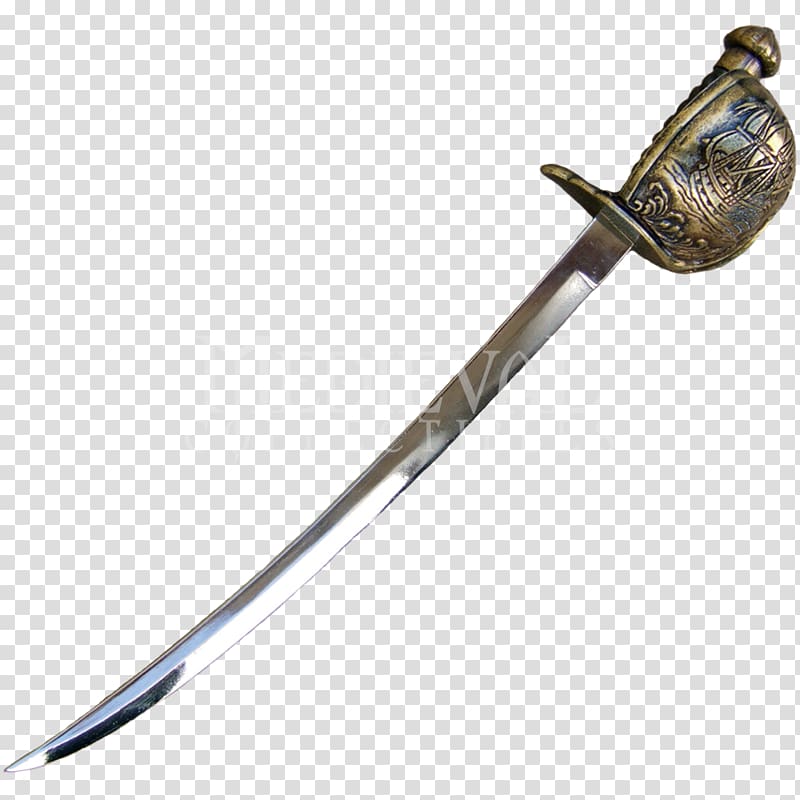 Cutlass Sword Weapon Knife Piracy, Sword transparent background PNG clipart