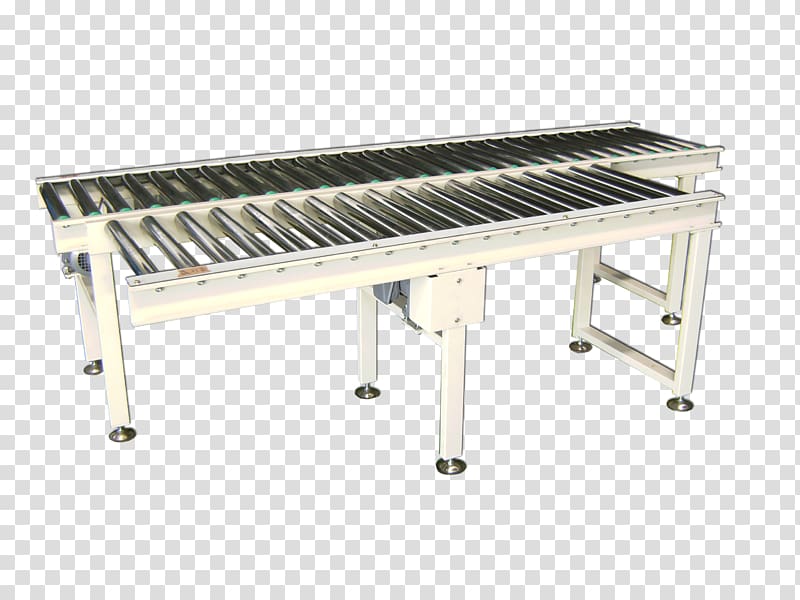 Machine Conveyor system Lineshaft roller conveyor Conveyor belt Manufacturing, Lineshaft Roller Conveyor transparent background PNG clipart