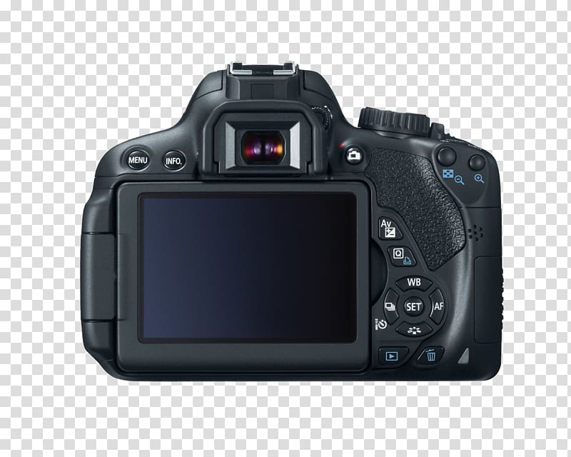 Canon EOS 650D Canon EOS 600D Canon EOS 700D Digital SLR Camera, canon transparent background PNG clipart