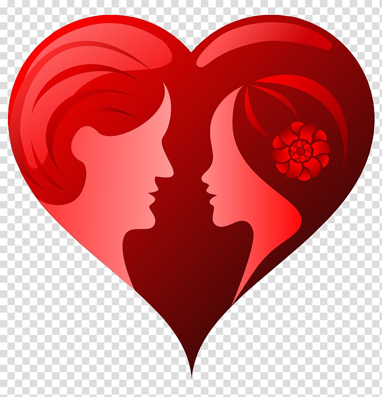 Heart couple Dating Love , love couple transparent background PNG clipart