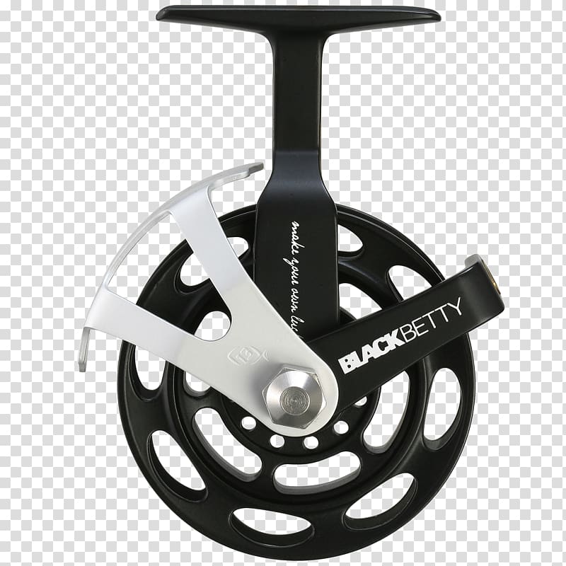 13 Fishing Black Betty 6061 Ice Reel Fishing Reels Eagle Claw Inline Ice Reel 13 Fishing Black Betty Ice Reel, Fishing transparent background PNG clipart