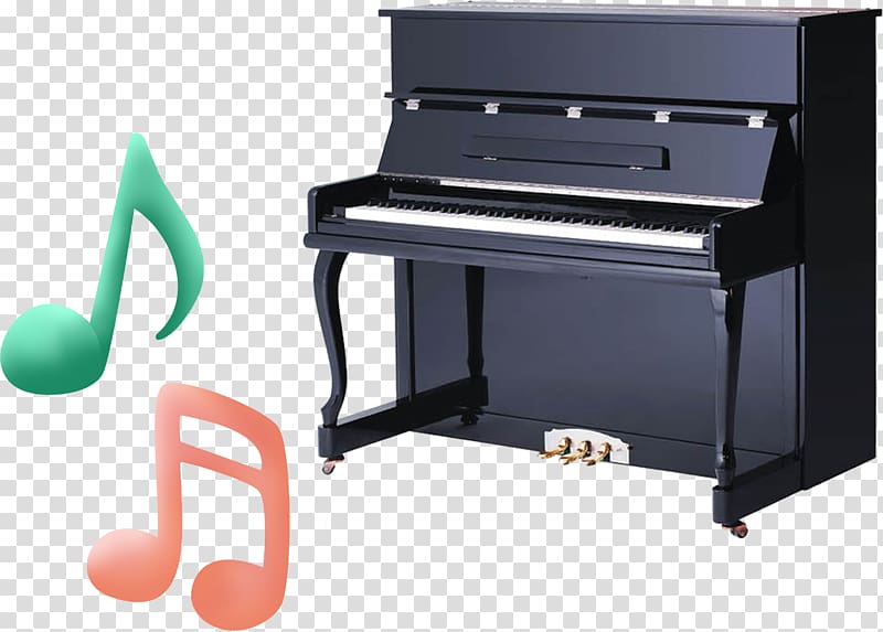Digital piano Electric piano Player piano Musical keyboard Spinet, Piano objects and notes transparent background PNG clipart